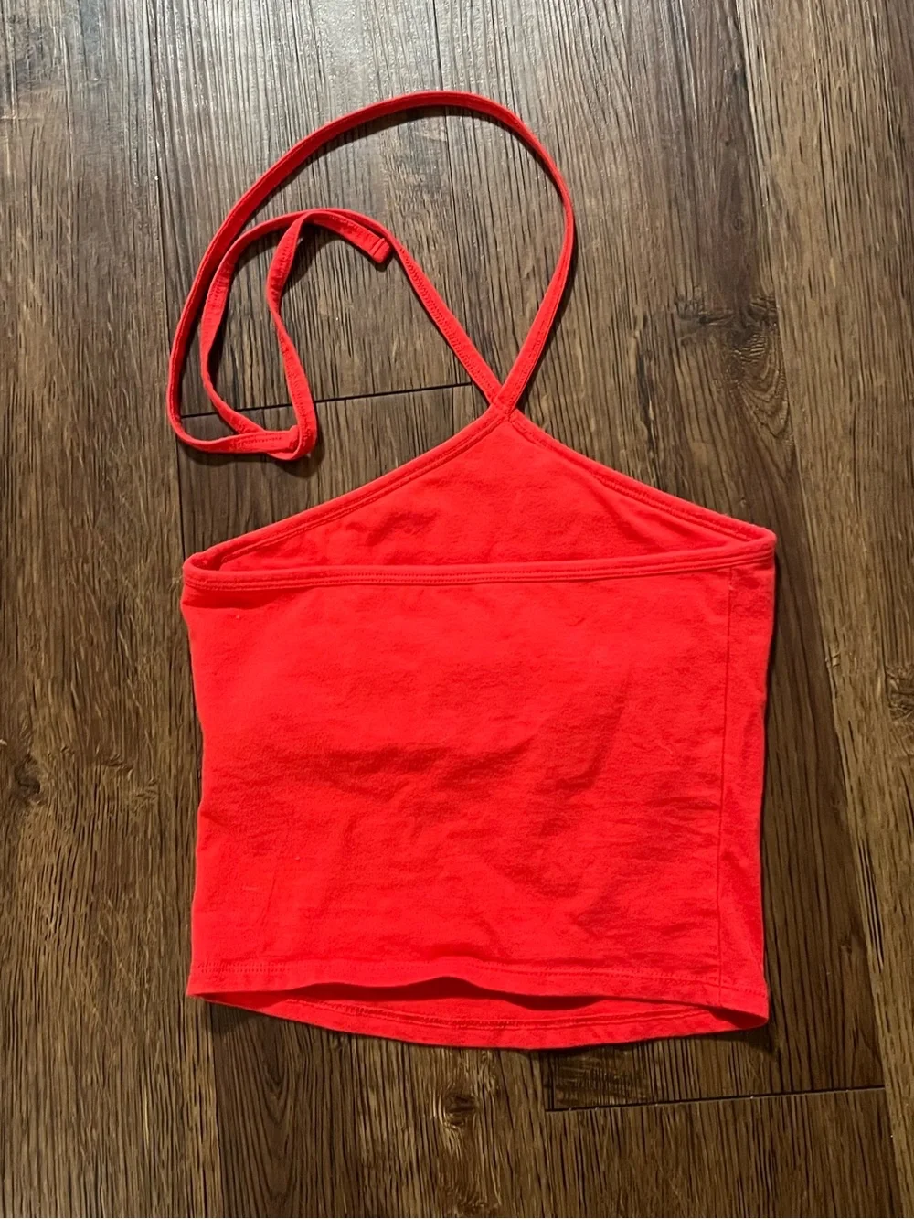 Hollister Red Halter Top - Picture 2 of 3